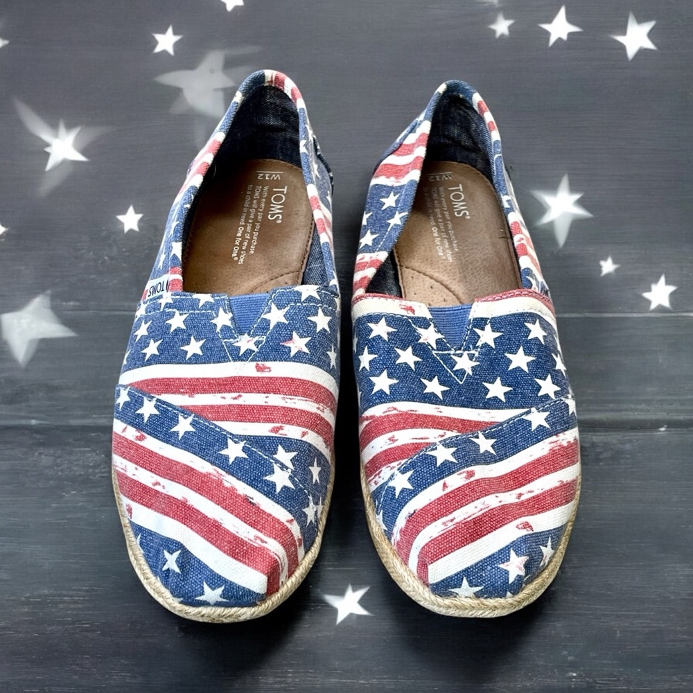 Toms July 4th sneakers